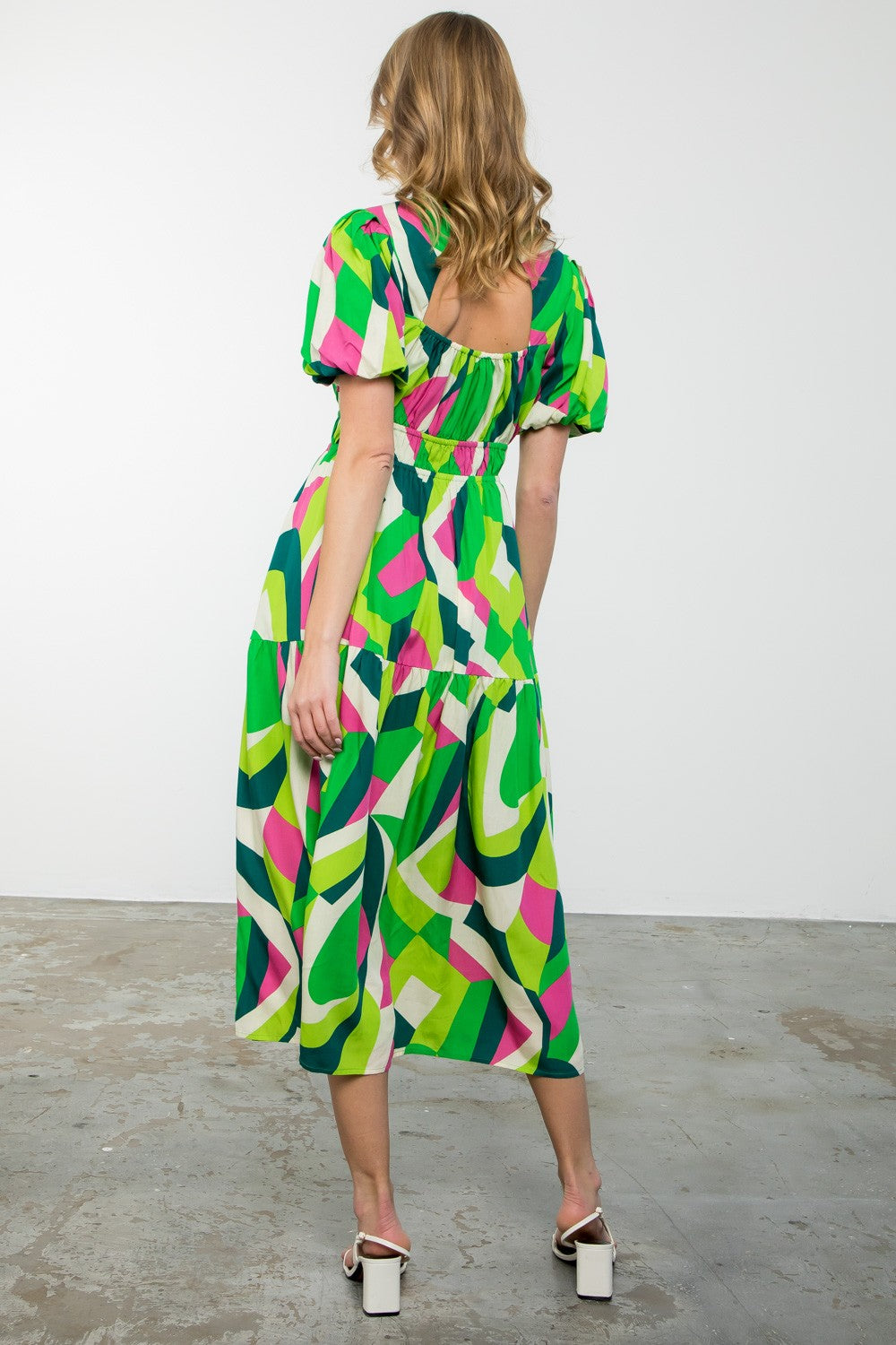 Puff Sleeve Maxi