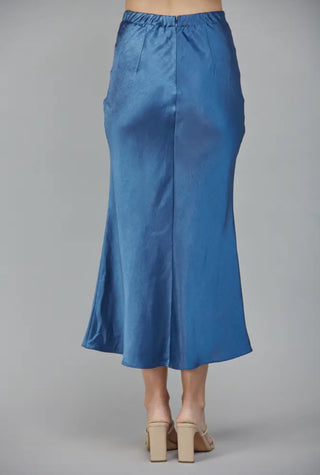 Satin skirt