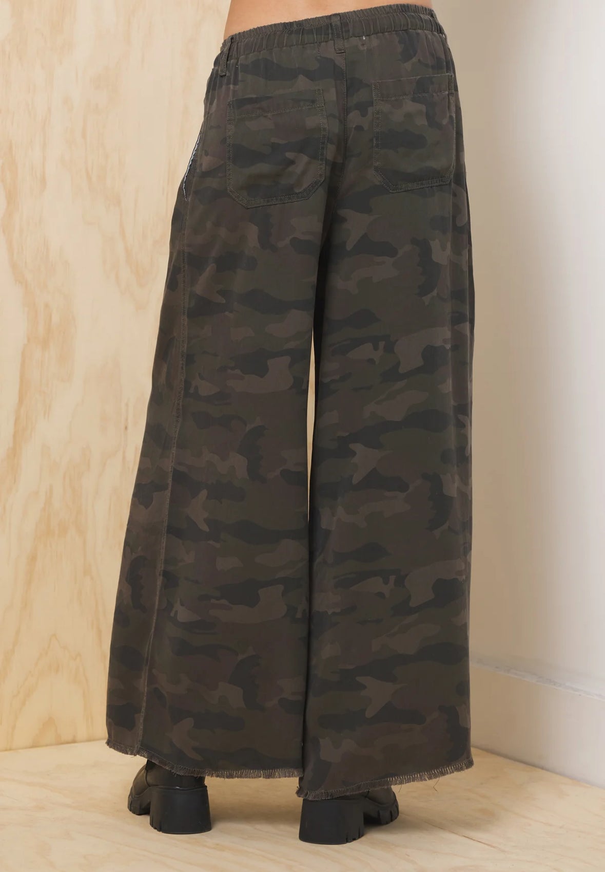Tencel Wide Leg Pant