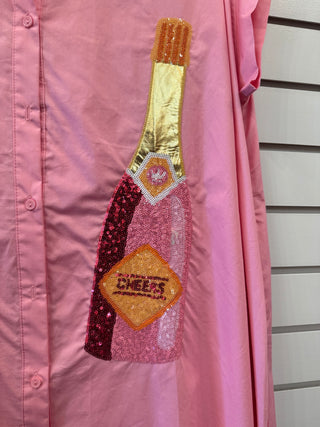Pink Champagne mini dress