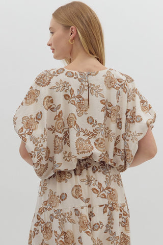 Floral Print Top