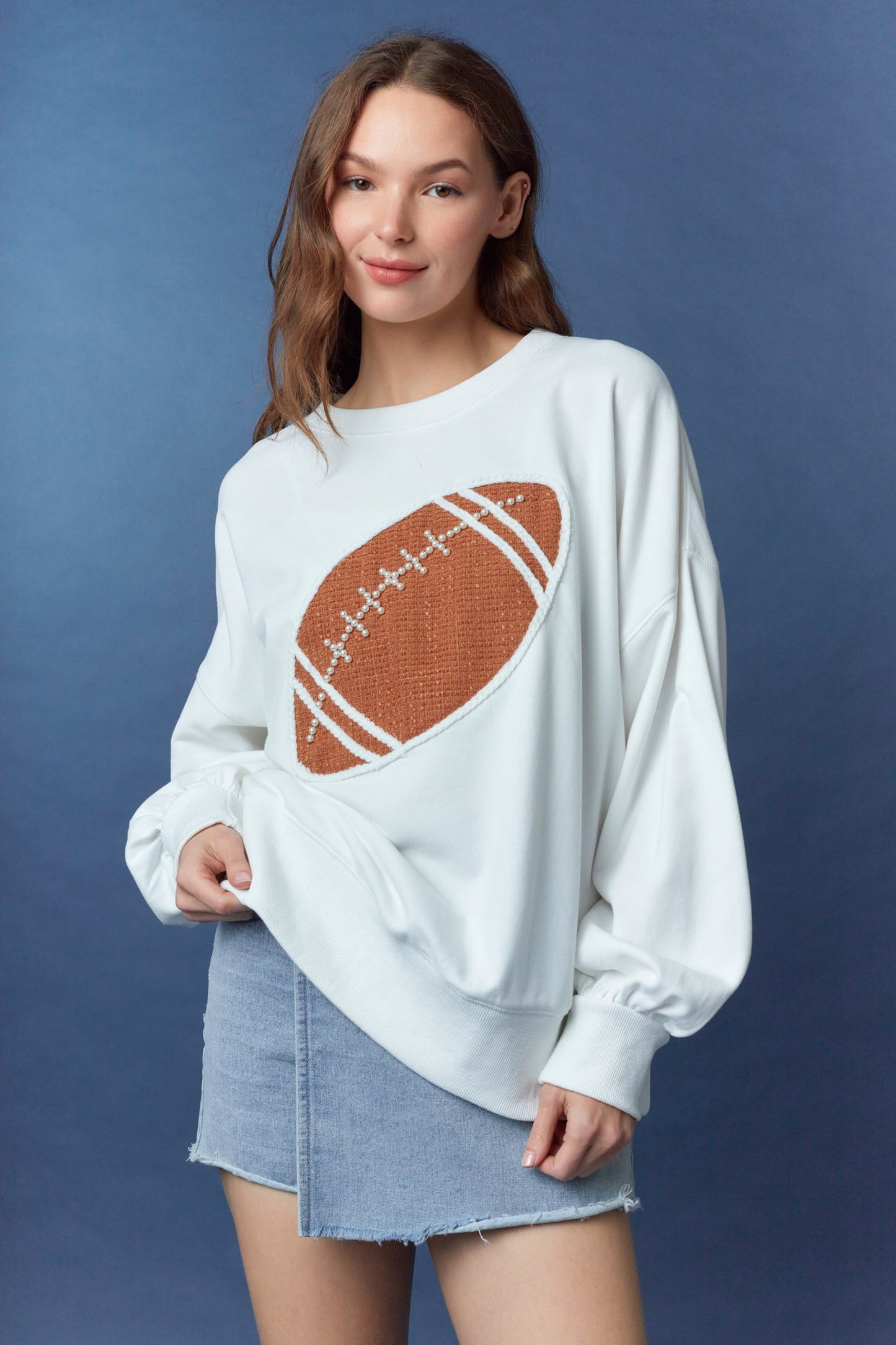 Off White Football Long Sleeve