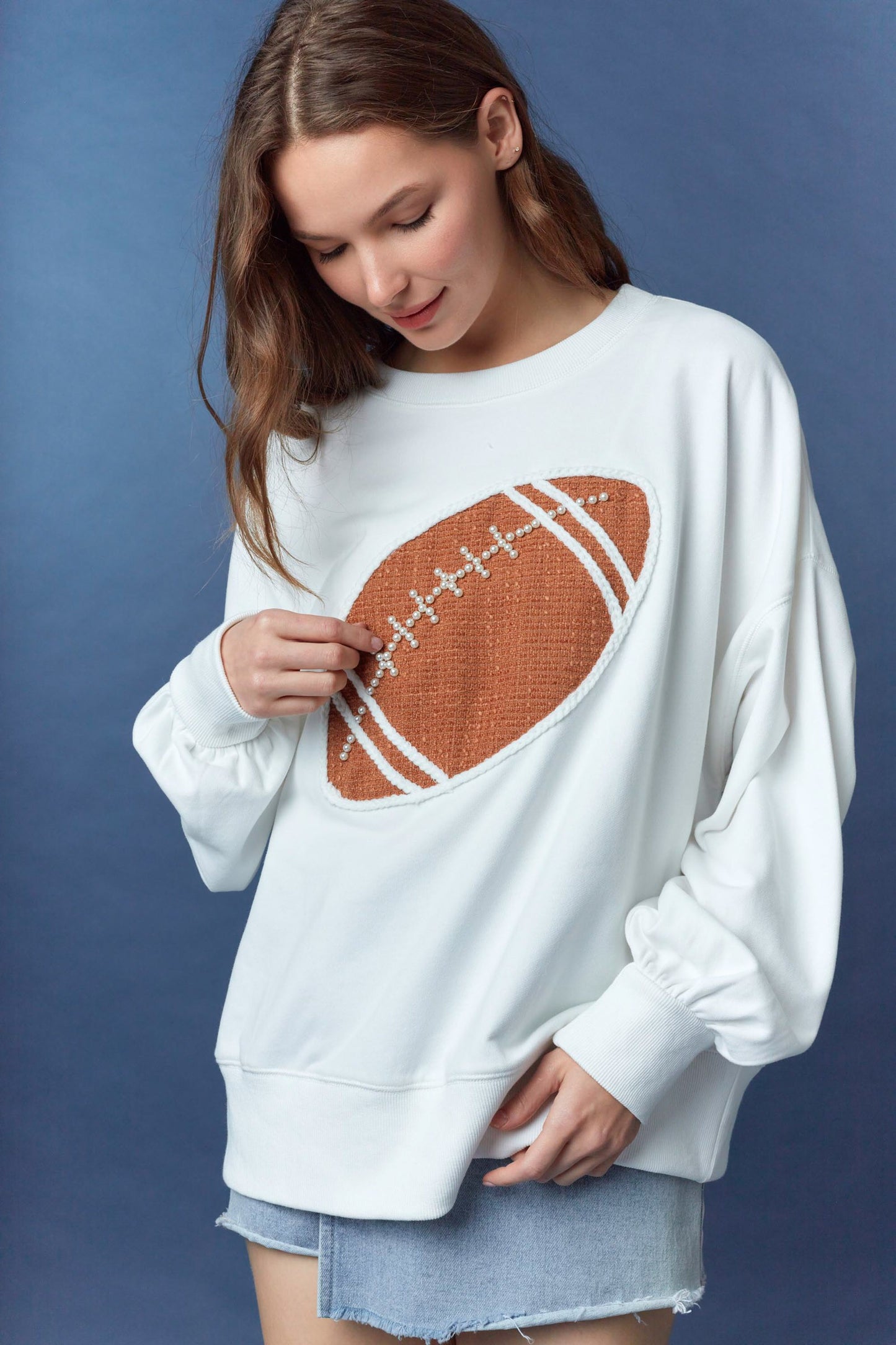 Off White Football Long Sleeve