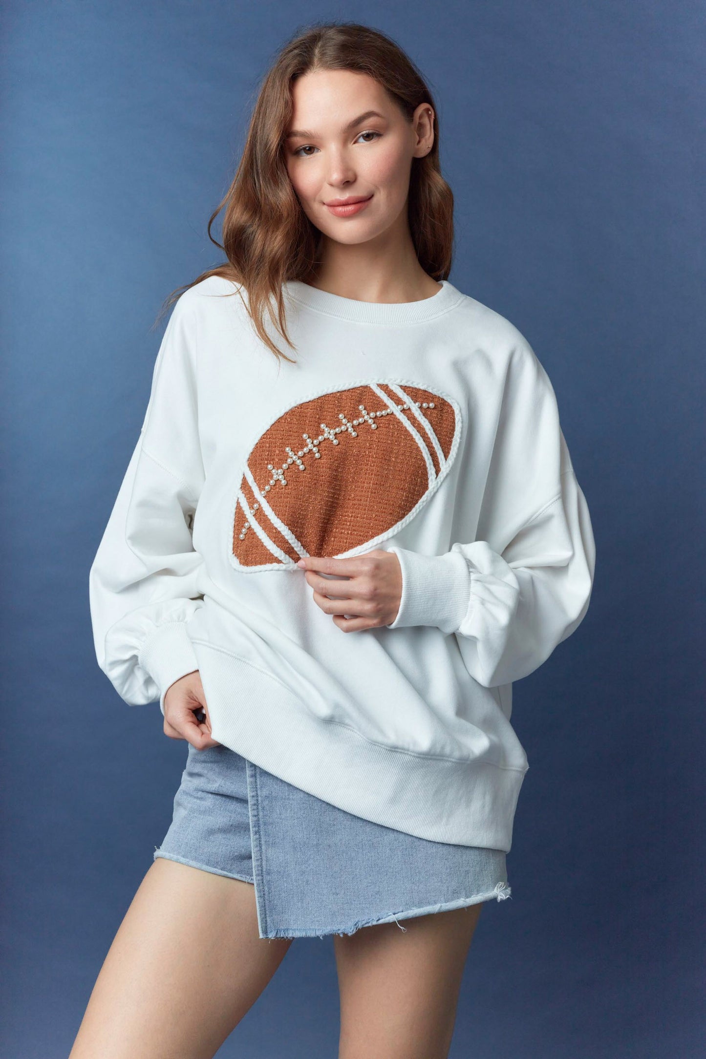 Off White Football Long Sleeve