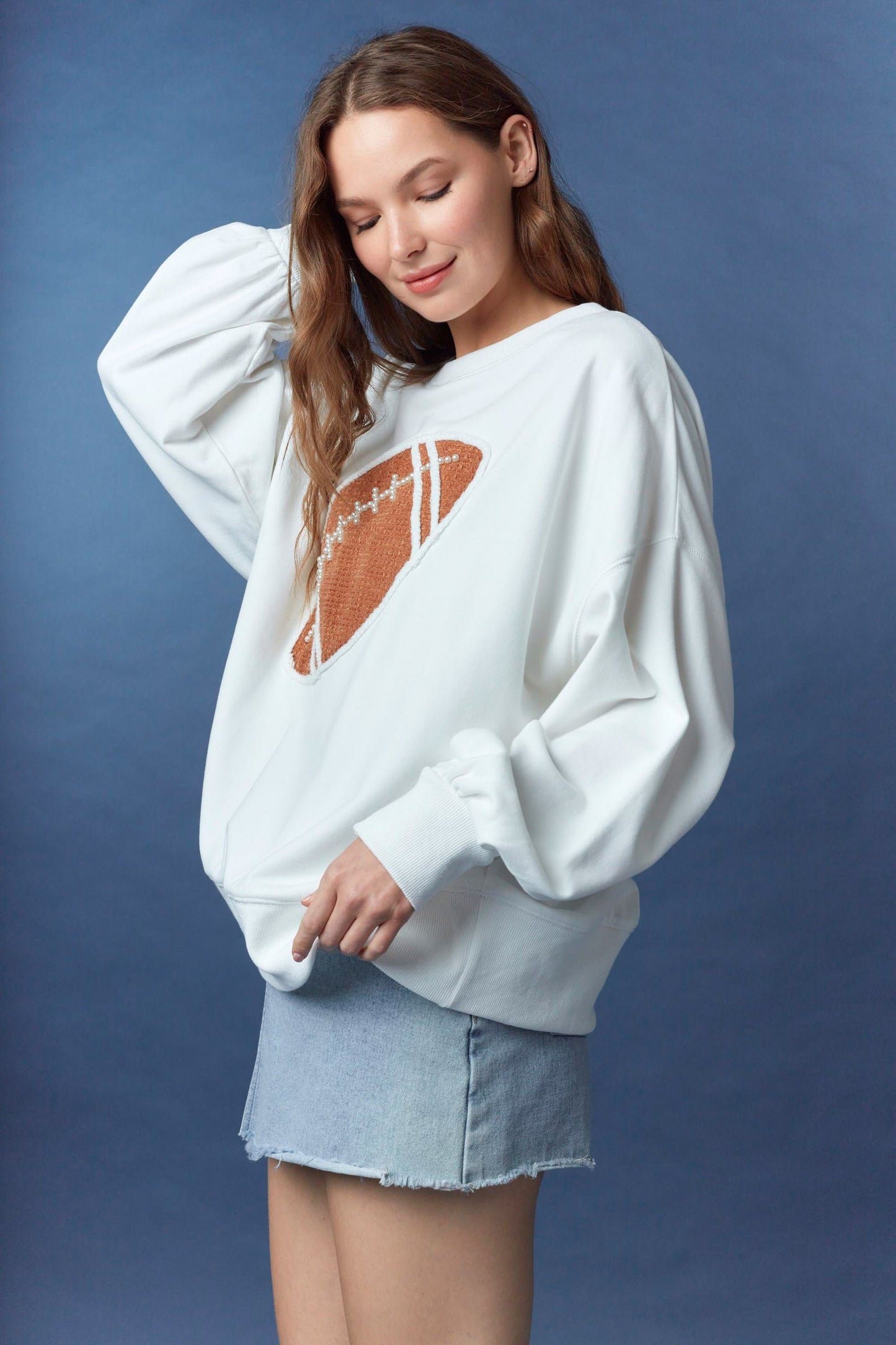 Off White Football Long Sleeve