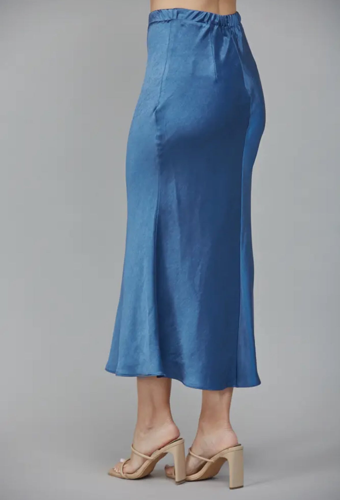 Heavy Weight Satin Midi
Skirt