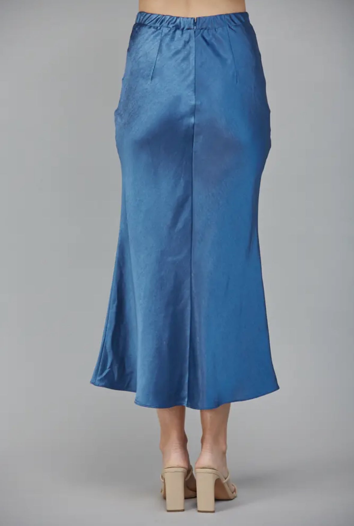 Satin skirt
