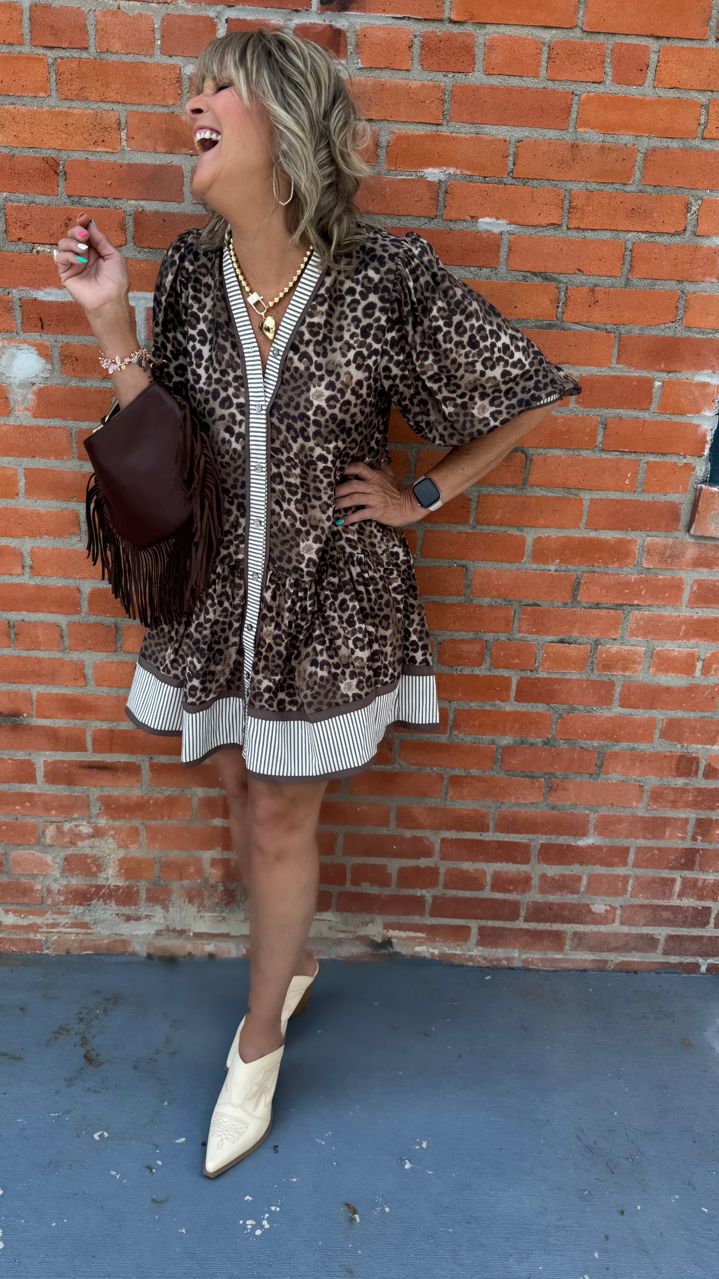Leopard Print Dress Print