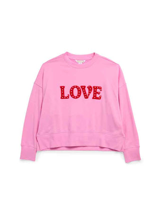 The Pink Love Patch Pullover