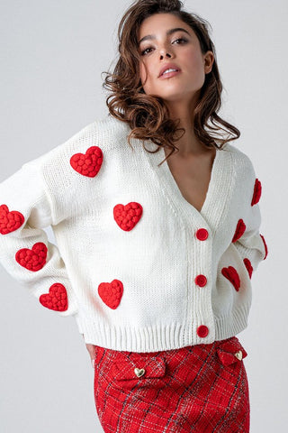 Heart Cardigan