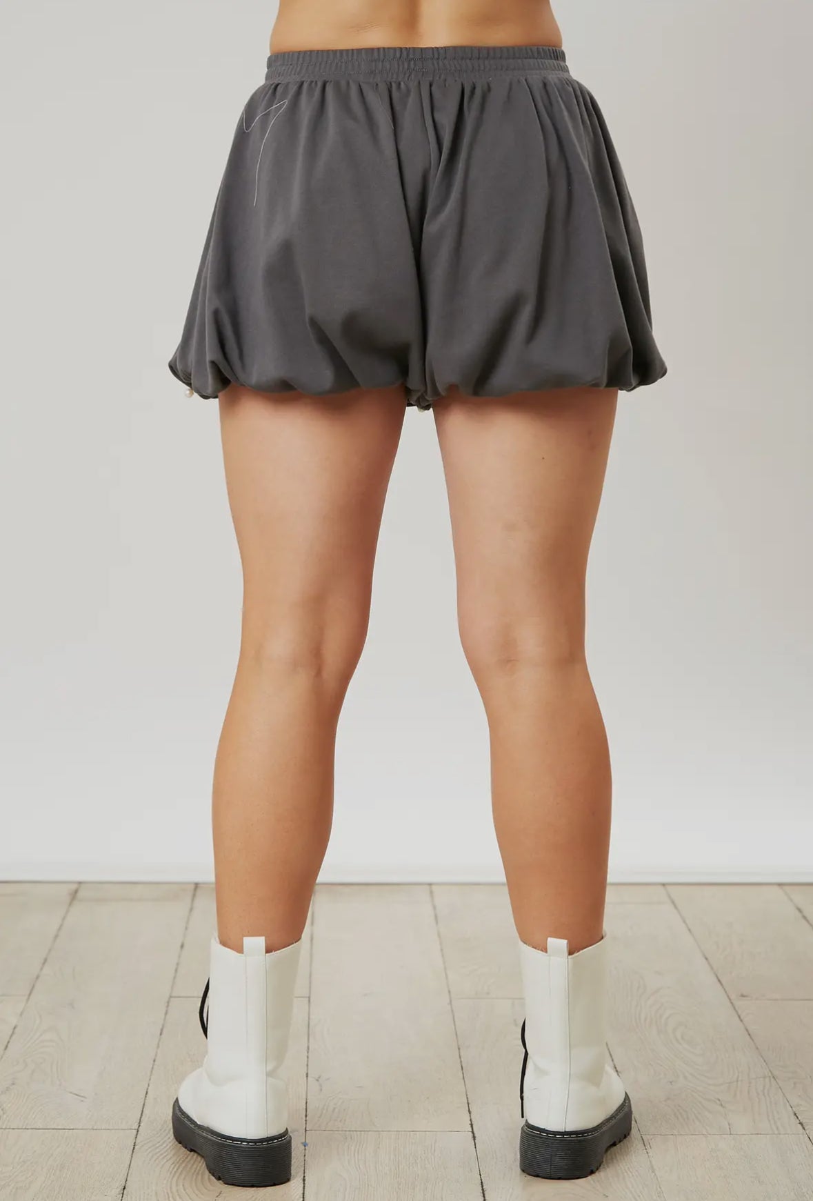 Pearl Trim Bubble Shorts