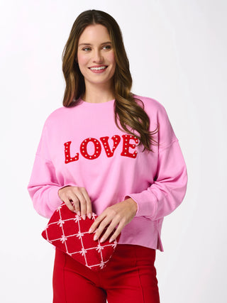 The Pink Love Patch Pullover