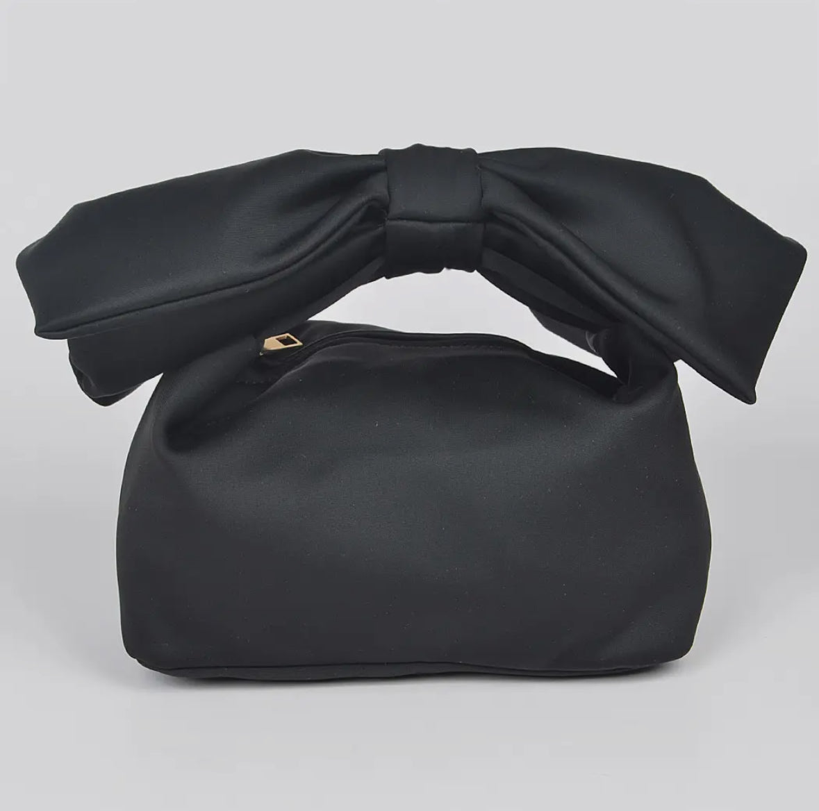 Nylon Bow Handle Women's
Clutch Bag