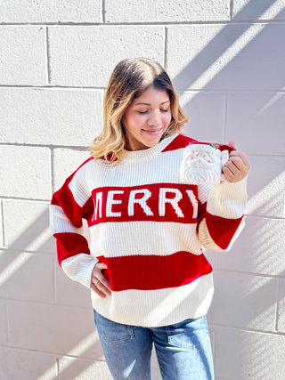 The "Merry & Bright" Knit Sweater