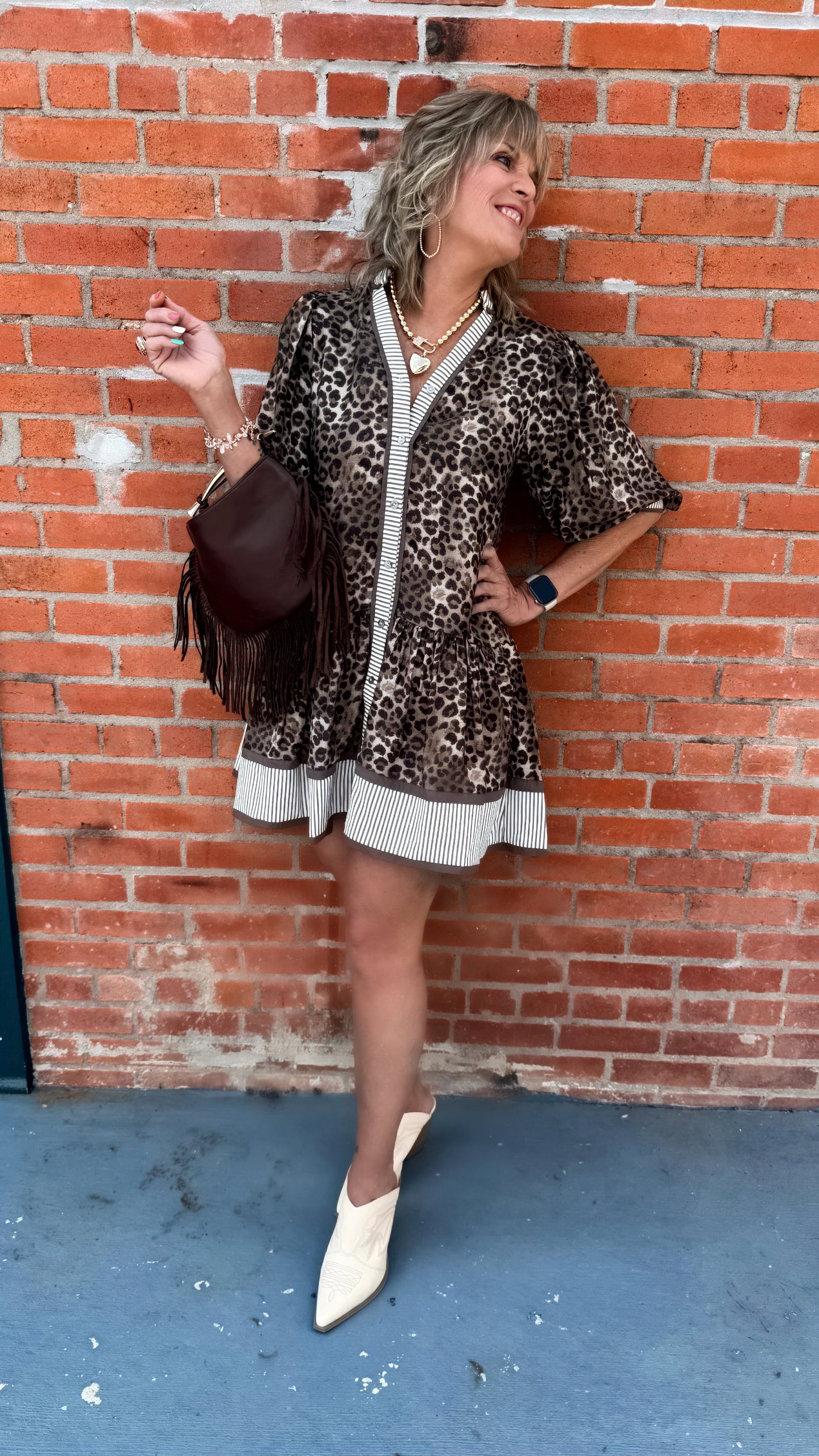 Leopard Print Dress Print