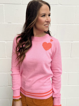 Sweetheart Intarsia Knit