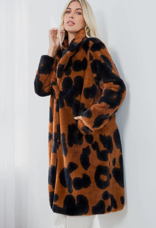 Heartbreaker Luxe Faux Fur Coat