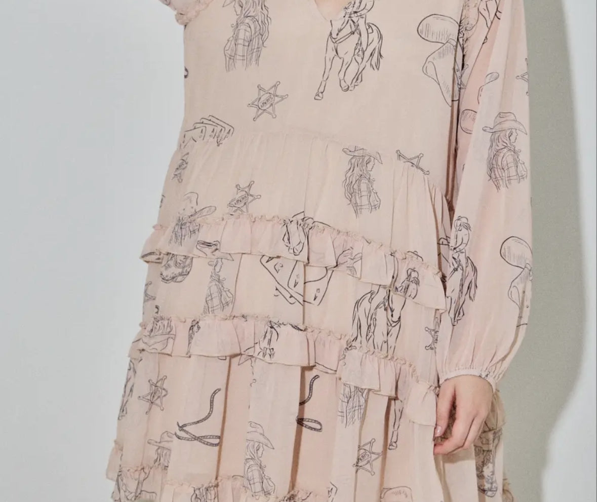 Chic Flowy Mini Dress | Effortless Tiered Style