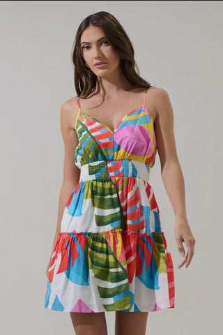 Breezy Palms Hela Smocked
Mini Dress