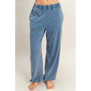 Rolled Sleeve Wrap-Front Crop Top and Jogger Set