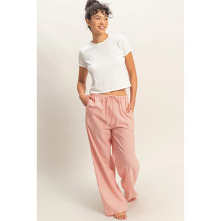 Striped Wide Leg Pants
