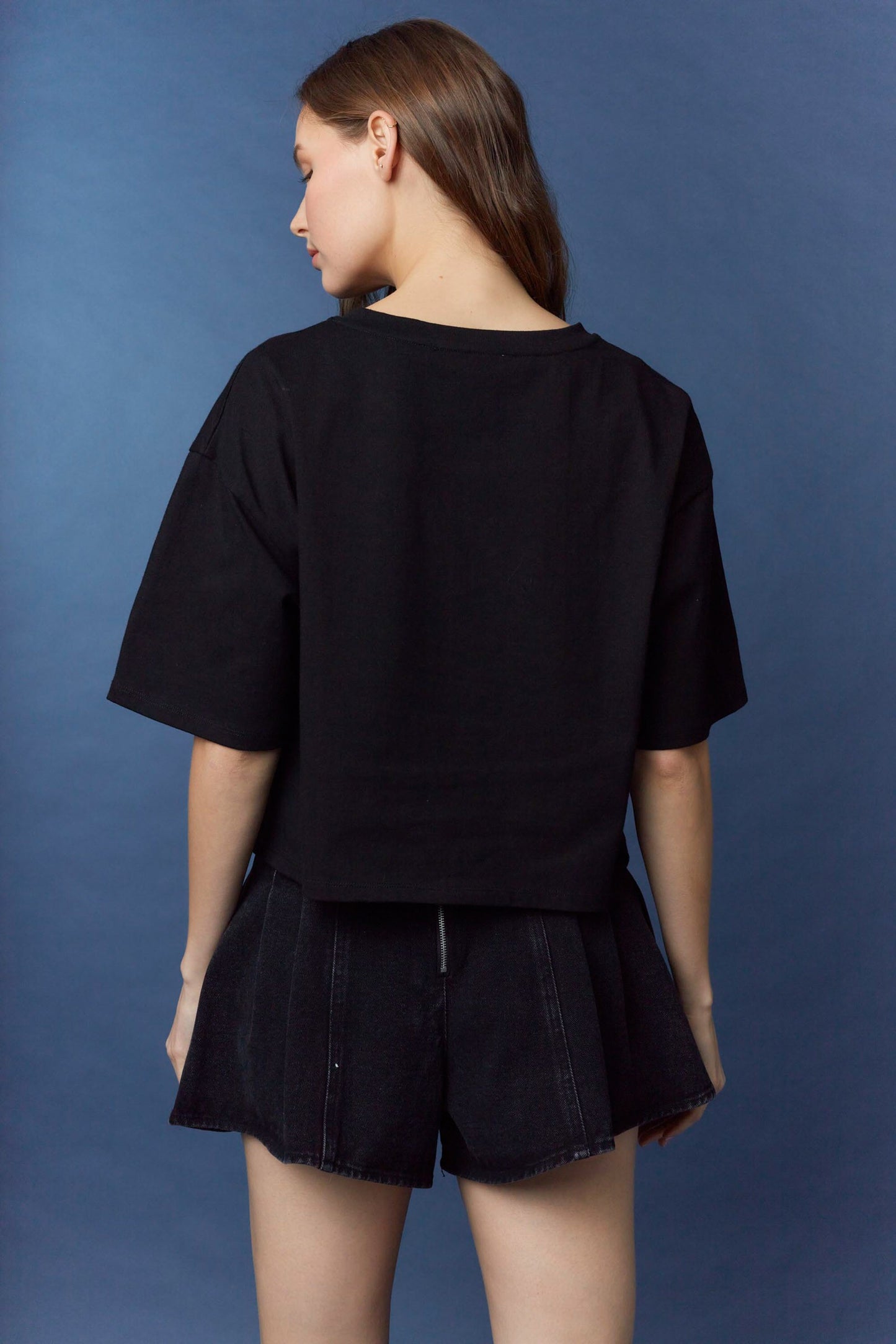 Black Football Shirt