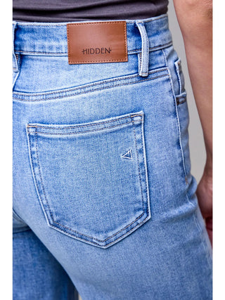 Medium Light Wash Clean Stretch Dad Jean