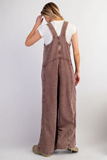 SOFT MINERAL WASHED JUMPSUIT