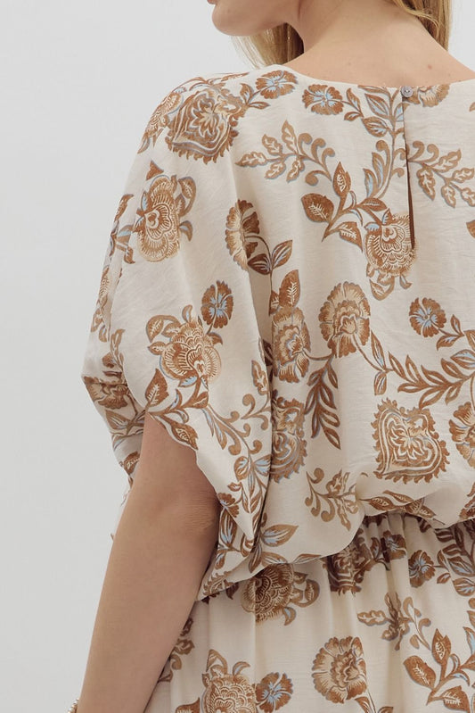 Floral Print Top