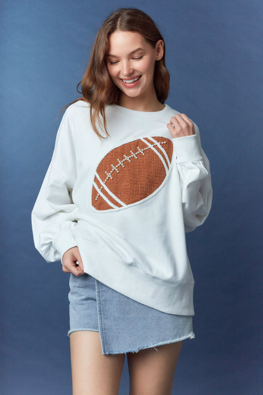 Off White Football Long Sleeve