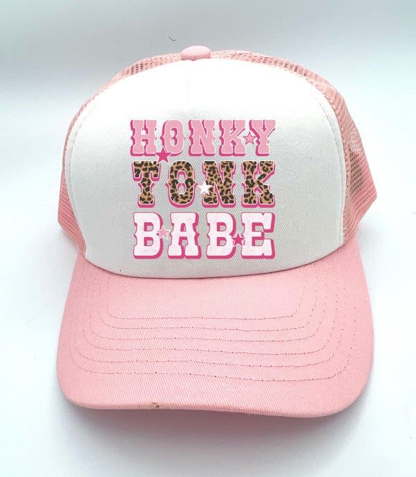 Honky Tonk Babe Trucker Hat