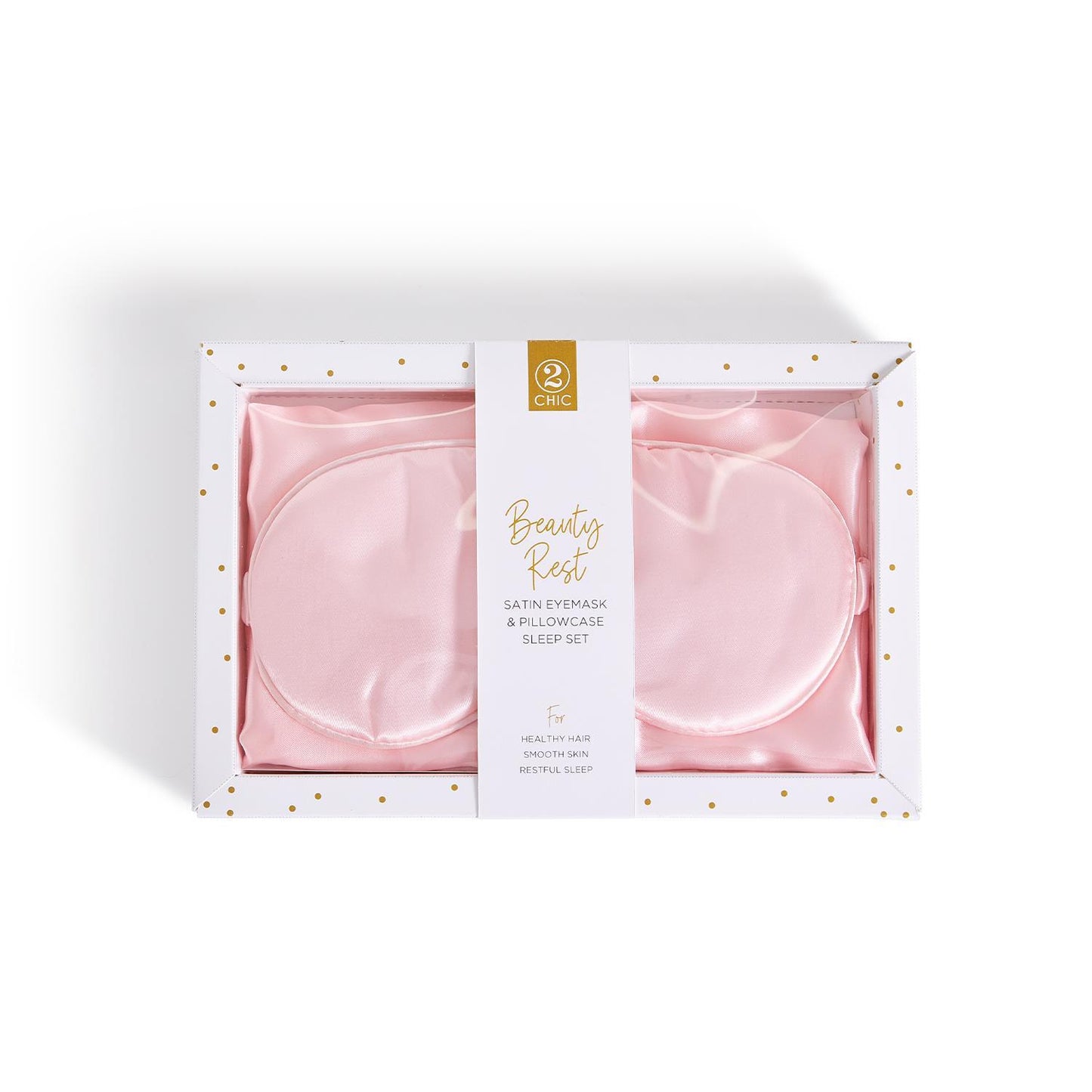 Satin Pillowcase and Eye Mask Gift Set