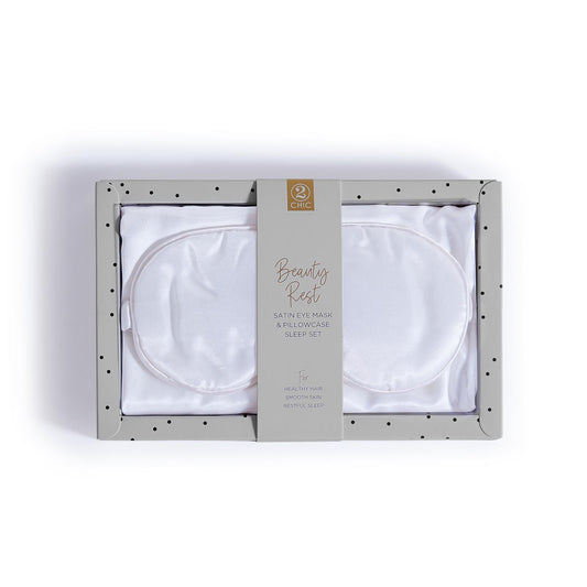 Satin Pillowcase and Eye Mask Gift Set