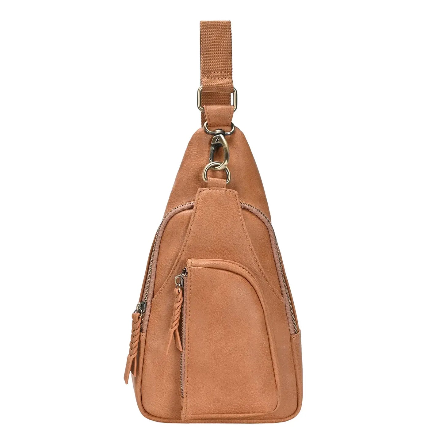 Tasha Sling Bag,Camel